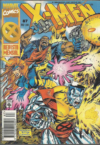 X-men 87 - Abril - Bonellihq Cx355 J21