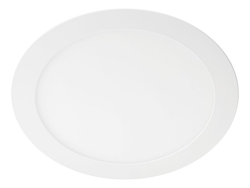 Panel Plafón De Embutir Led Redondo 18w Philips Luz Fria