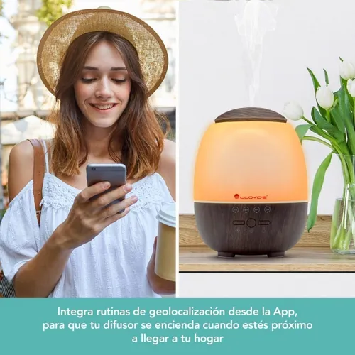 Difusor de aromas inteligente LLoyds LC-1186  compatible con alexa y  google home. 