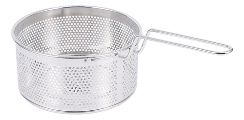Cesta Para Freír De Acero Inoxidable Con Colador De Malla Fi