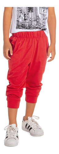 Jogger Infantil Para Niño Mp -rojo