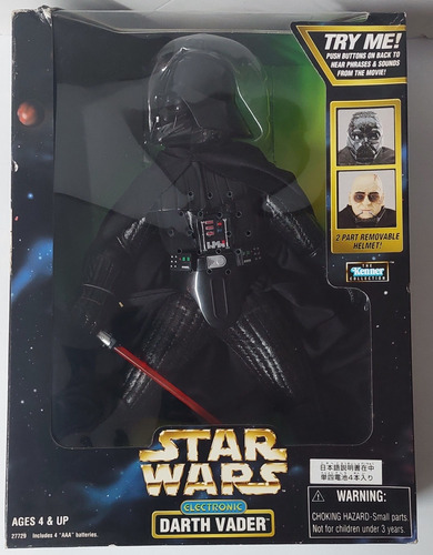 Star Wars Darth Vader Electronico Kenner Guerra Galaxias