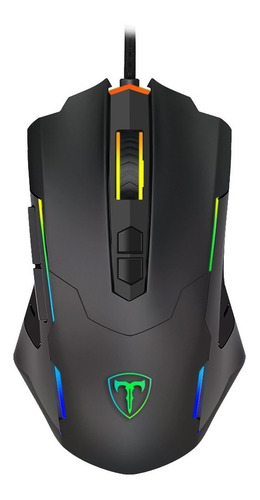 Imagen 2 de 7 de Mouse Gaming Pc Rgb T-dagger T-tgm206 Beifadier Negro Softw