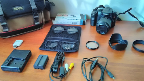 Imagen 1 de 10 de Sony Alpha A100k 10.2mp Digital Slr Camera Kit With 18-70mm