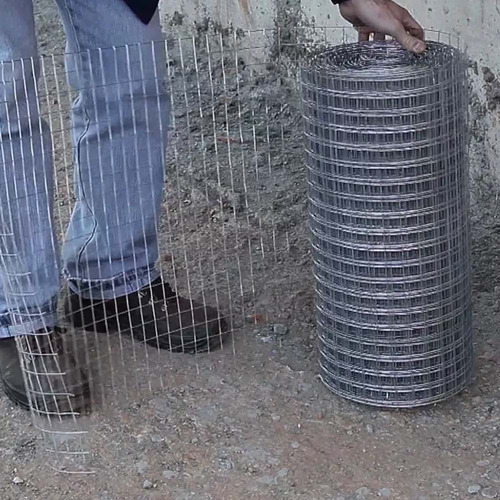 Tela De Reforço Para Fachada 1,24mm X 0,5 X 25m - Walsywa Cor Cinza
