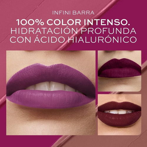 Labial En Barra Mate Infini L'bel