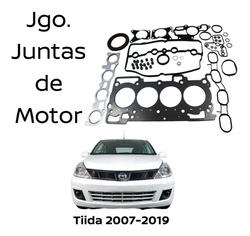 Juntas Y Empaques Motor Tiida 1.8 2007-2019