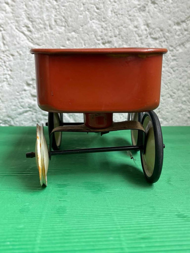 Mini Vagón Tipo Radio Flayer Adorno Vintage (Usado)