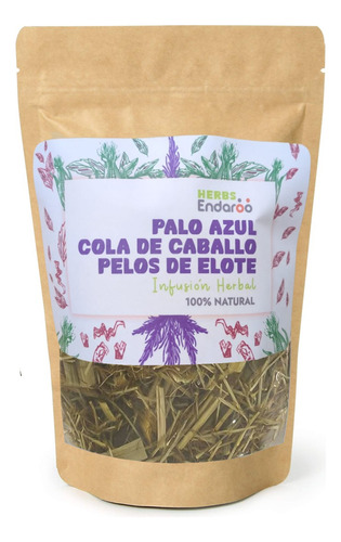 Palo Azul, Cola De Caballo Y Pelo De Elote Tisana Premium