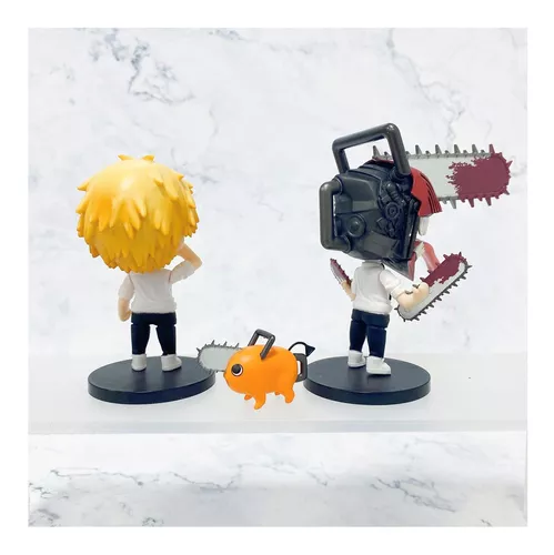 Boneco Decorativo Homem Motosserra Chainsaw Man Anime