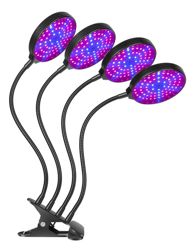 60w 4-head Red & Blue Led Grow Light For Plant 2024
