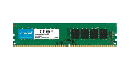Imagen 1 de 2 de Memoria RAM color verde 16GB 1 Crucial CT16G4DFD8266