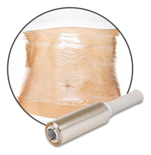 25 Filme Pvc 12x70m Rolo Fácil Transparente Dispafilm C Cabo