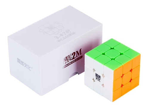 Cubo Mágico 3x3x3 Moyu Weilong Gts 2 M Magnético Colorido