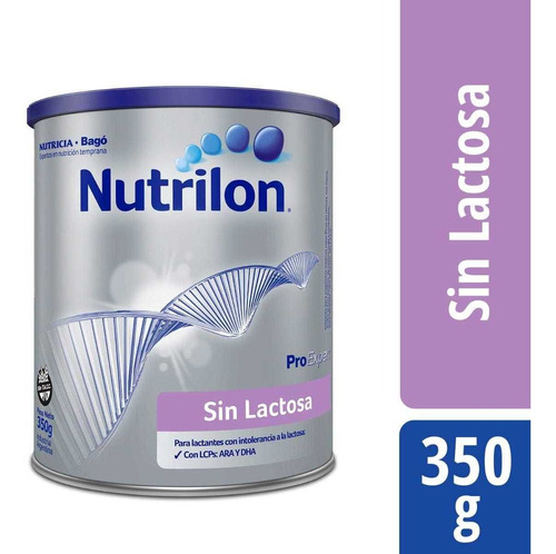Pack X 3 Unid Leche Infantil X350g Sin Lactosa (n Nutrilon