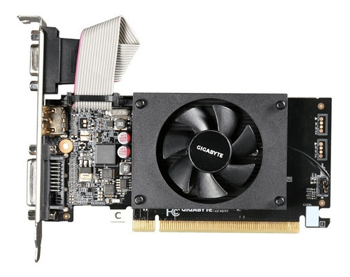 Placa de video Nvidia Gigabyte  GeForce 700 Series GT 710 GV-N710D3-2GL (REV 2.0) 2GB