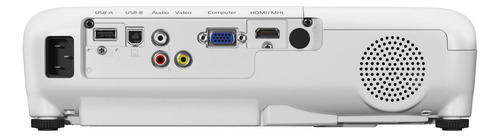 Proyector Epson Power Lite W52+ 3lcd Wxga 4000 Lumenes