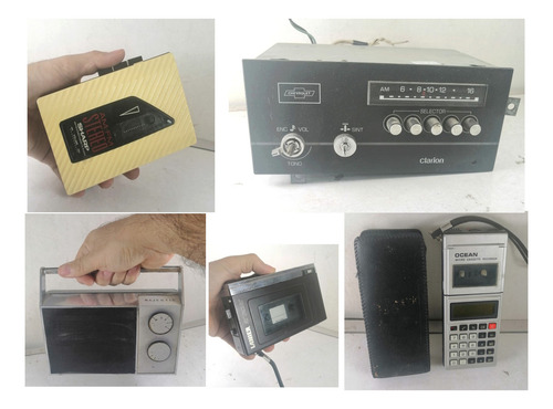 Lote De Aparatos Retro De Audio, No Funcionan (Usado)