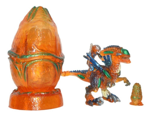 Nueva Figura Alien Xeno Huevo Naranaja Depredador Dino Alien