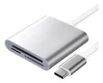 Comprar Lector De Tarjetas Usb-c Para Sd Micro Sd Cf Compact Flash