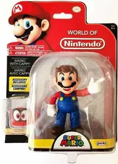 Figura de acción With Hat de Jakks Pacific World of Nintendo