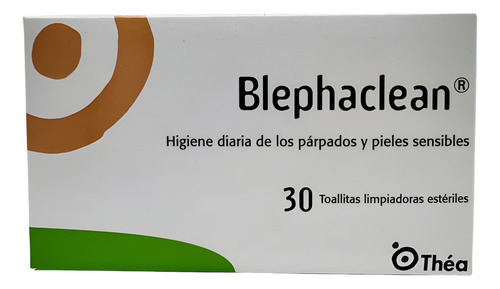 Blephaclean Toallitas Limpiadoras. C/30 Pz. Esteriles.