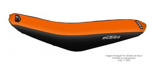 Funda De Asiento Ktm 85 Total Grip Naranja Fmx Covers