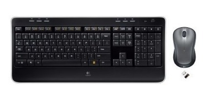 Logitech Wireless Combo Mk520 Con El Teclado Y El Ratón