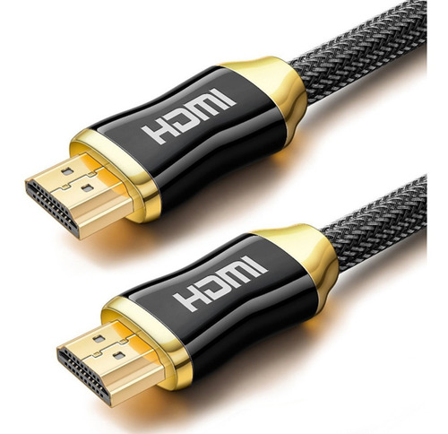 Cable 4k Hdmi Gold 3m Premium Tv Laptop Pc Xbox Ps Benkel