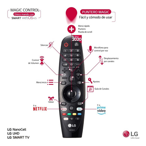 Imagen 5 de 10 de Led Tv 43 LG 43un7310 Smart Ultra Hd Hdmi Usb Sint Tda