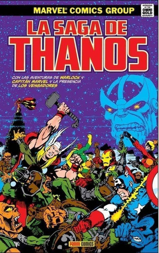 Libro: La Saga De Thanos - Panini Comics