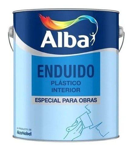 Enduido Interior Plástico Alba 4 Lts.