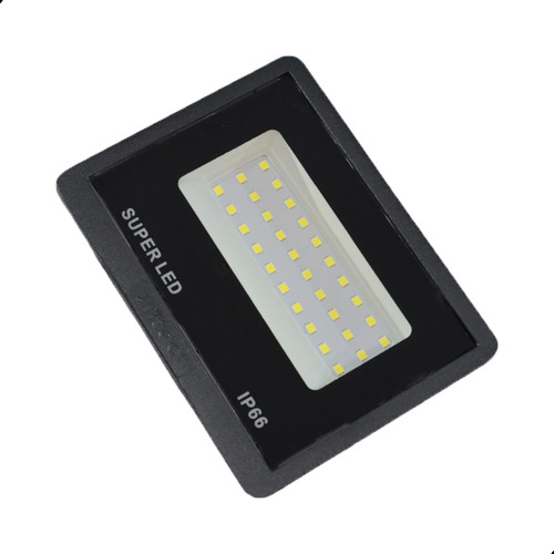 Kit 5 Refletor Led 50w 6500k Holofote Prova D Água Ip66