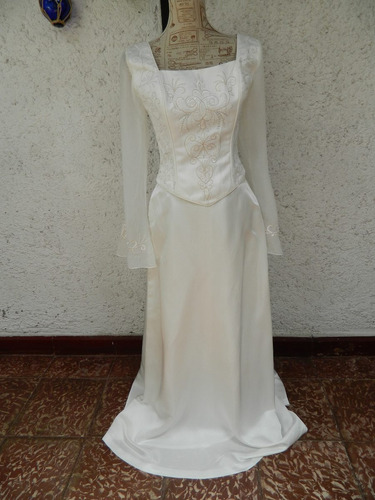 Novia Nº 23 /corset Y Faldon Talla S