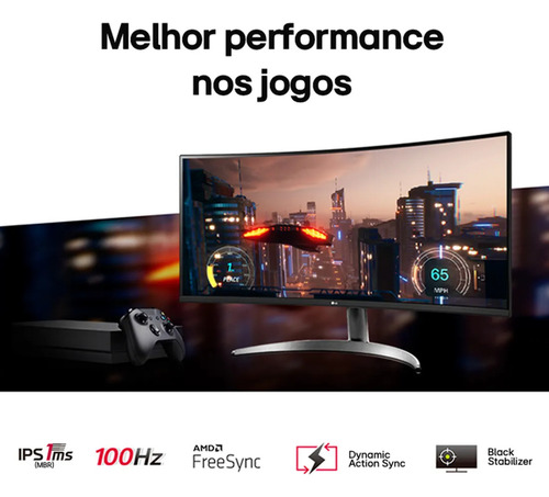 Monitor Gamer LG 29 Ultrawide Ips 100hz Full Hd 1ms Branco