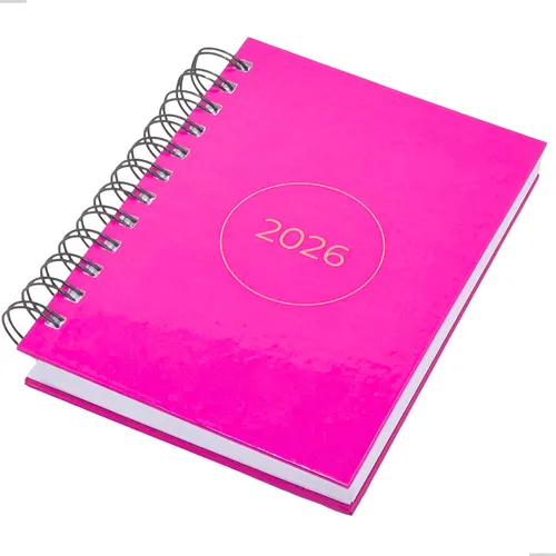 Agenda Diária Espiral Executiva Capa Impressa Planner 330pg