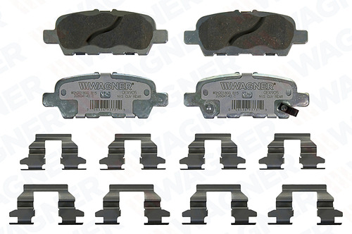 Balata Trasera Oex Wgnn Nissan X-trail 2 Filas 2020