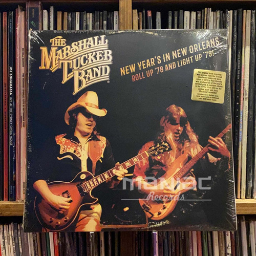 Marshall Tucker Band New Year's In New Orleans 2 Vinil Manc