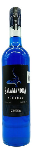 Licor De Blue Curacao Salamandra 1000 Ml