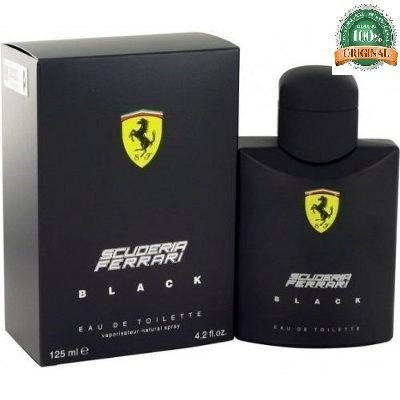 Perfume Masculino Ferrari Black Original 125ml Bd8013