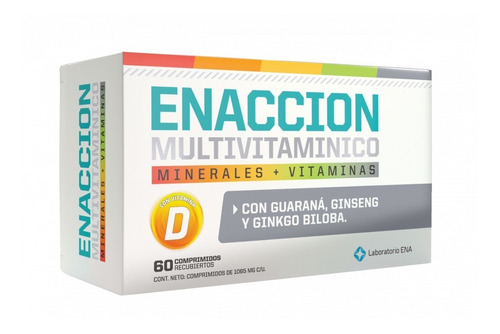 Enaccion Multivitaminas X60 Comp Ena