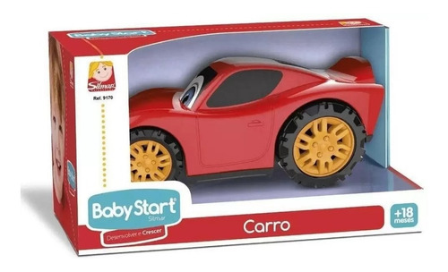 Brinquedo Bebê Carrinho Baby Start - Silmar 