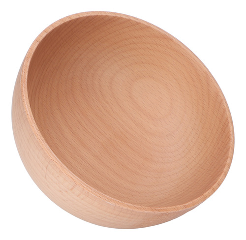 Cuenco Redondo De Madera De Haya Para Uso Doméstico Para Ser