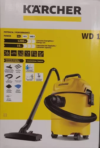 Bolsas Para Aspiradora Karcher Wd1 - Paquete Por 5 Unidades