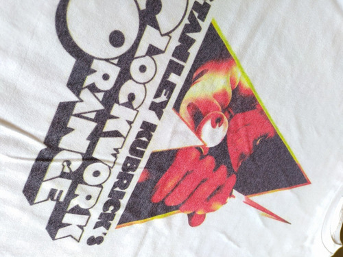 Imagen 3 de 4 de T Shirt Tee King Naranja Mecánica