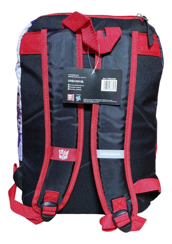 Mochila Primaria Bumblebee Transformers Urbania Negro Azul Amarillo Bumblebee