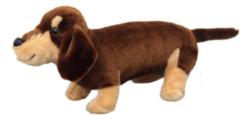 Sh Peluche De Perro Marrón De 30 Cm