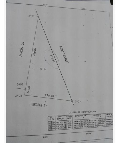 Terreno En Venta En Manila