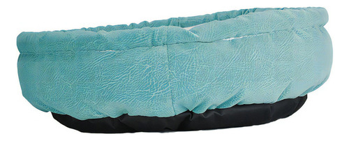 Cama Chica Redonda Base Plástica Suave Perro Fancy Pets