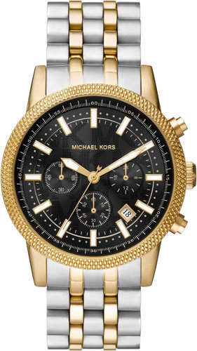 Michael Kors Hutton Reloj Cronógrafo De Dos Tonos De Acero I
